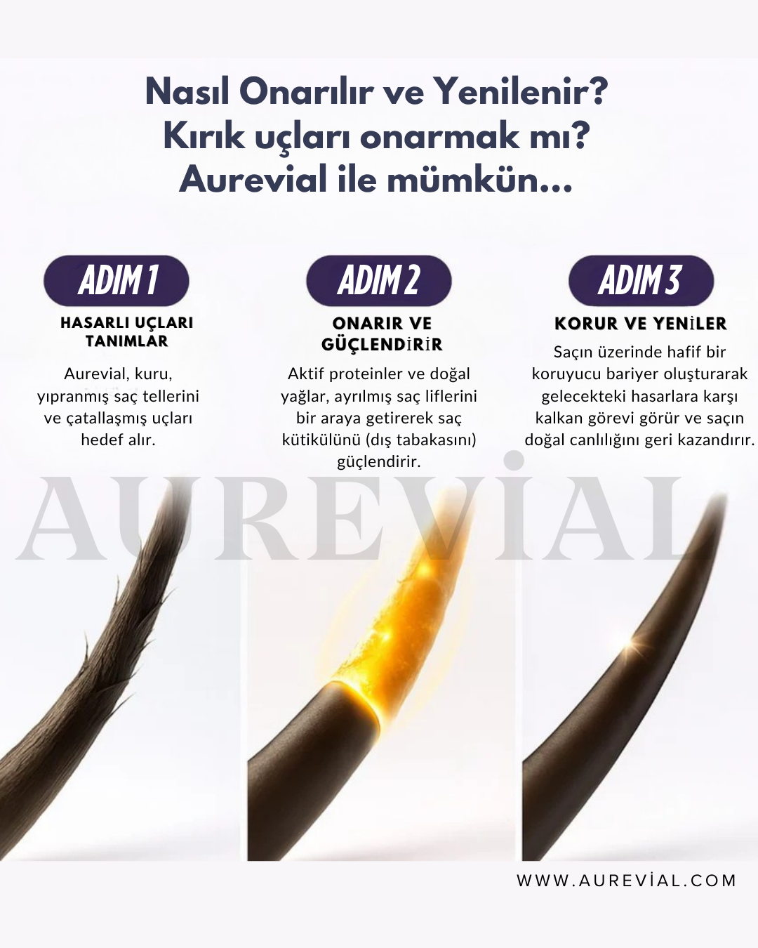 Aurevial Saç Onarıcı Bakım Kremi