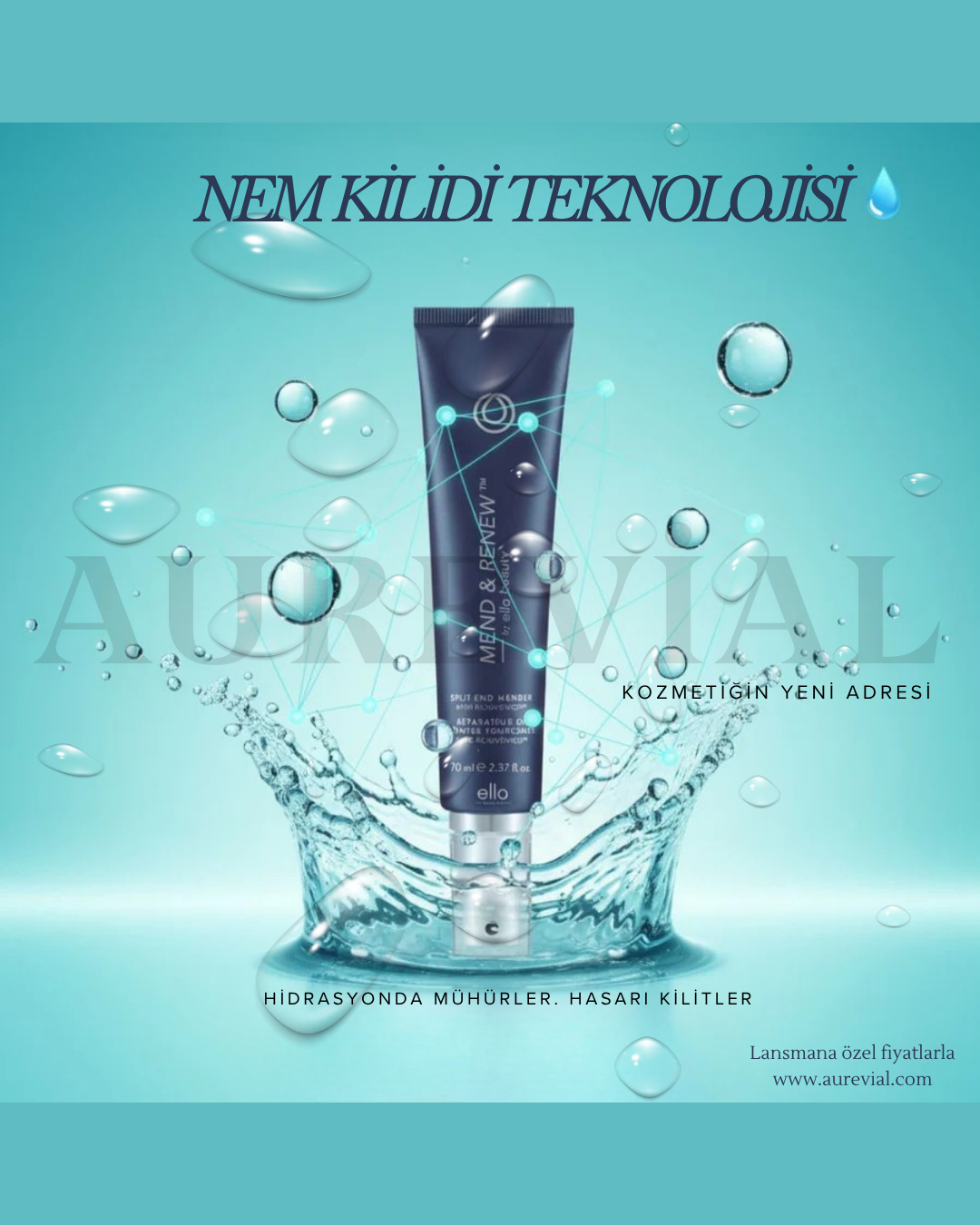 Aurevial Saç Onarıcı Bakım Kremi